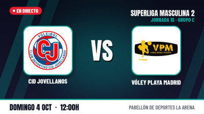 [SM2 26/27 - Gr.C] Jornada 1 - CID JOVELLANOS - VÓLEY PLAYA MADRID