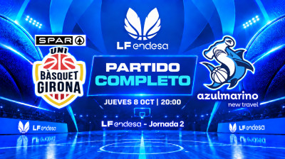 Spar Girona vs Azulmarino Mallorca Palma | Jornada 2 | LF Endesa 2026/2027