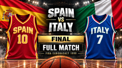 España vs Italia | Final | FIBA EuroBasket 1999 | Partido completo