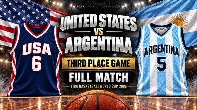 Estados Unidos vs Argentina | Tercer puesto | FIBA Basketball World Cup 2006 | Partido completo