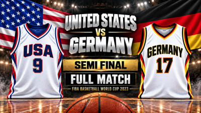 Estados Unidos vs Alemania | Semifinal | FIBA Basketball World Cup 2023 | Partido completo