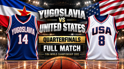 Yugoslavia vs Estados Unidos | Cuartos de final | FIBA World Championship 2002 | Partido completo