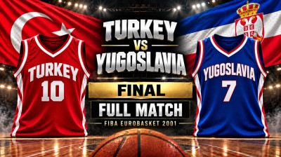 Turecko vs. Jugoslávie | Finále | FIBA EuroBasket 2001 | Celý zápas