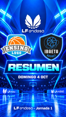 Resumen Durán Maquinaria Ensino vs Mirai Euskotren | Jornada 1 | LF Endesa 2026/2027 | Mejores jugadas