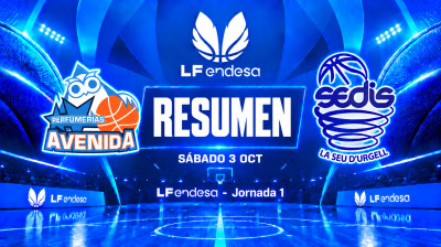 Resumen Meins Avenida vs Cadí La Seu | Jornada 1 | LF Endesa 2026/2027