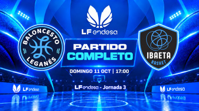 Innova-Tsn Leganés vs. Mirai Euskotren | 3. kolo | LF Endesa 2026/2027