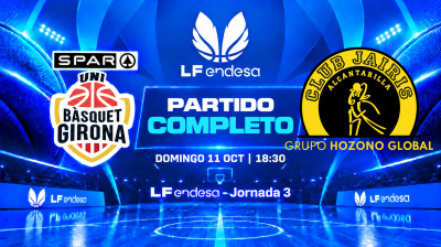 Spar Girona vs Hozono Global Jairis | Jornada 3 | LF Endesa 2026/2027