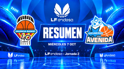 Resumen Valencia Basket vs Meins Avenida | Jornada 2 | LF Endesa 2026/2027