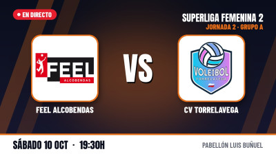 [SF2 – Skupina A 26/27] 2. kolo – FEEL ALCOBENDAS – CV TORRELAVEGA