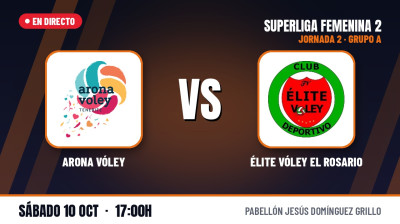 [SF2 - Gr.A 26/27] 2. spillerunde - ARONA VÓLEY - ÉLITE VÓLEY EL ROSARIO