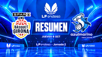 Resumen Spar Girona vs Azulmarino Mallorca Palma | Jornada 2 | LF Endesa 2026/2027