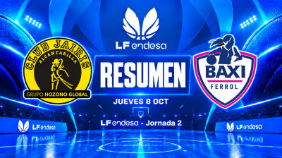 Resumen Hozono Global Jairis vs BAXI Ferrol | Jornada 2 | LF Endesa 2026/2027