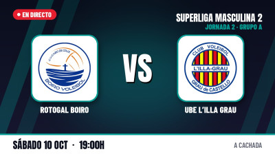 [SM2 - Gr.A 26/27] Jornada 2 - ROTOGAL BOIRO - UBE L´ILLA GRAU