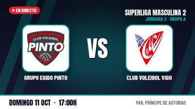 [SM2 - Gr.A 26/27] Jornada 2 - GRUPO EGIDO PINTO - CLUB VOLEIBOL VIGO