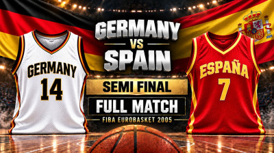 Alemania vs España | Semifinal | FIBA EuroBasket 2005 | Partido completo