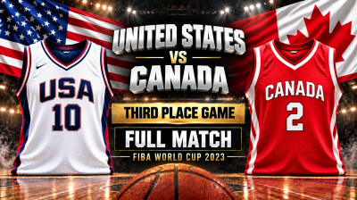 Estados Unidos vs Canadá | Tercer puesto | FIBA Basketball World Cup 2023 | Partido completo