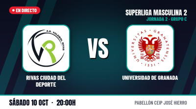 [SM2 - Gr.C 26/27] Jornada 2 - RIVAS CIUDAD DEL DEPORTE - UNIVERSIDAD DE GRANADA