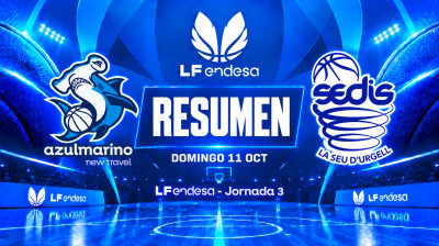 Resumen Azulmarino Mallorca Palma vs Cadí La Seu | Jornada 3 | LF Endesa 2026/2027