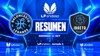 Shrnutí zápasu Innova-TSN Leganés vs. Mirai Euskotren | 3. kolo | LF Endesa 2026/2027