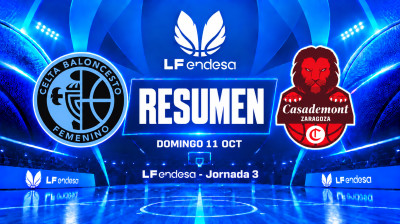 Celta Femxa Zorka vs. Casademont Zaragoza Recap | Matchday 3 | LF Endesa 2026/2027