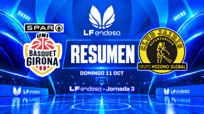 Resumen Spar Girona vs Hozono Global Jairis | Jornada 3 | LF Endesa 2026/2027