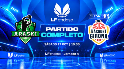 Kutxabank Araski vs Spar Girona | Jornada 4 | LF Endesa 2026/2027