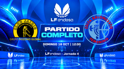 Hozono Global Jairis vs Celta Femxa Zorka | Jornada 4 | LF Endesa 2026/2027