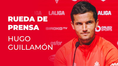 Hugo, antes del Cádiz CF-Real Sporting