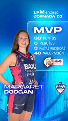 Maggie Doogan, MVP of Round 3 | Best Plays | LF Endesa 2026/2027