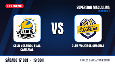 [SUPERLEGA MASCHILE] 1ª giornata | Suac Canarias VS CV Guaguas