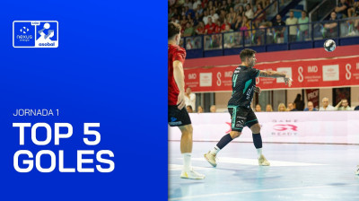Top 5 goles Jornada 1 Liga Nexus Energía Asobal 2026/27