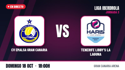 [Iberdrola League 26/27] Matchday 3 - CV EMALSA GRAN CANARIA - TENERIFE LIBBY'S LA LAGUNA