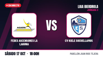 [Liga Iberdrola 26/27] Jornada 3 - FEDES ASCENSORES LA LAGUNA - CV KIELE SOCUELLAMOS