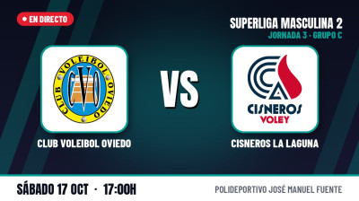 [SM2 - GROUP C] Matchday 3 | Club Voleibol Oviedo  - Cisneros La Laguna