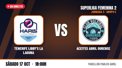 [SF2 - Gr.C 26/27] 3ª giornata - TENERIFE LIBBY’S LA LAGUNA - ACEITES ABRIL OURENSE