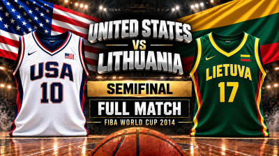 Estados Unidos vs Lituania | Semifinal | FIBA Basketball World Cup 2014 | Partido completo