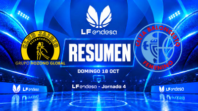 Resumen Hozono Global Jairis vs Celta Femxa Zorka | Jornada 4 | LF Endesa 2026/2027