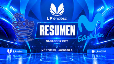 Resumen Cadí La Seu vs Movistar Estudiantes | Jornada 4 | LF Endesa 2026/2027